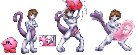 Rule 34 Kirby Kirby Series Male Only Mewtwo Nintendo Pokemon Super