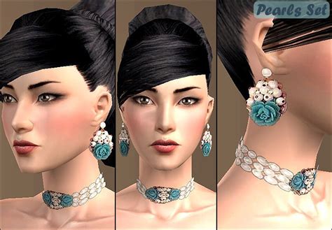 Mod The Sims Updated For Bv 4 Jewelry Sets Daily Sims 100th