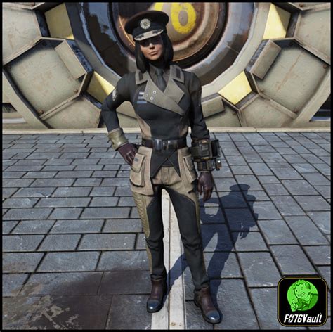 Enclave Officer Uniform And Hat Fallout 76 Pc Buy Fallout 76 Items For Pc