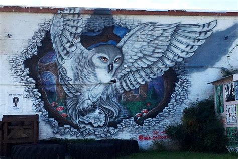 Owl Mural Tallahassee Arts Guide