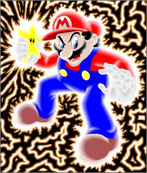 Mario With Starman By Kryptid On Deviantart