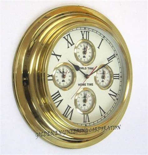 World Time Wall Clocks At Rs 2200piece World Time Clock Id 4045633848
