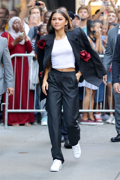 Can You Wear Sneakers With A Suit Zendaya Proves Its Possible Vogue