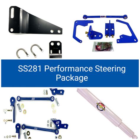 Performance Steering Package For Ford F53 V10 20 22k Gvwr Ss281