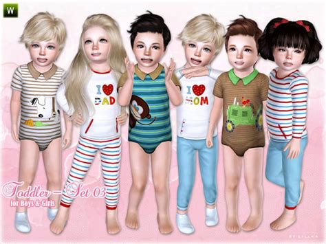 Custom Sims 3 Toddler Set 03