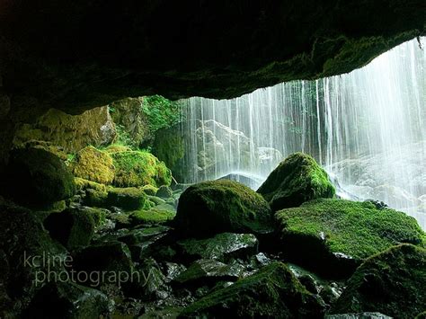 Waterfall Cave Waterfall Waterfall Photo Forest Wallpaper