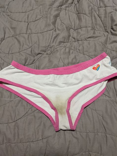 Period Stained Bikini Panties Scented Pansy