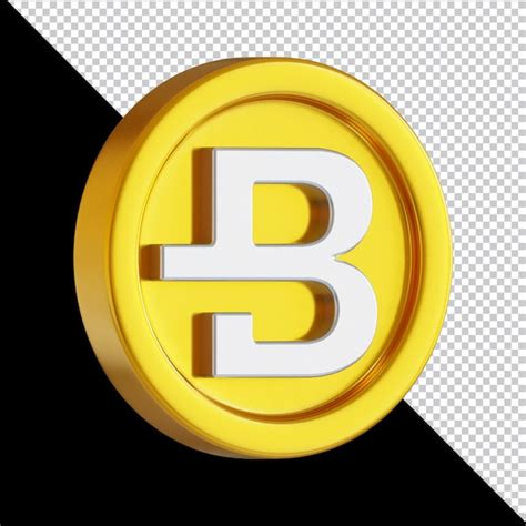 Premium Psd Bytecoin Bcn Cryptocurrency Coin 3d Rendering Illustration