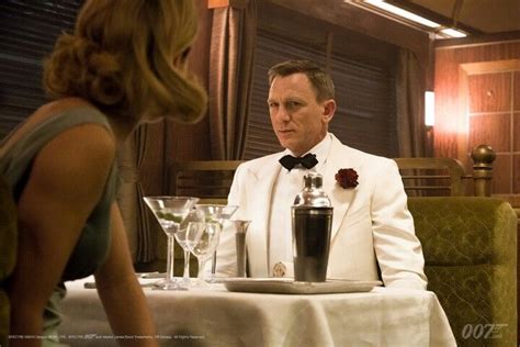 White Dinner Jacket Throwback James Bond Style Daniel Craig James