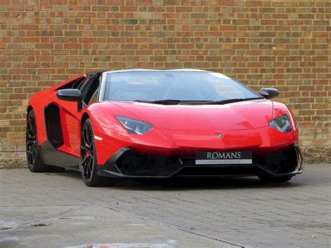 2014 Used Lamborghini Aventador Lp 720 4 Roadster 50 Anniversario