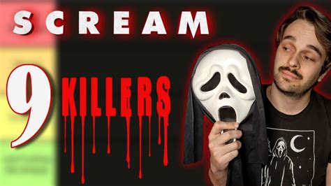 Scream Killers Ranked Youtube