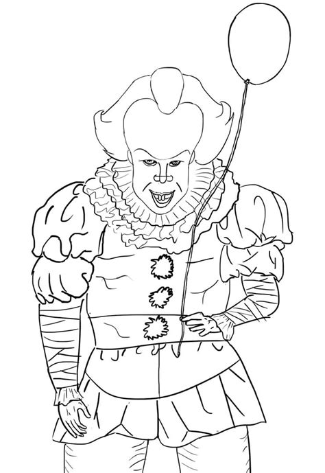 Coloriage Pennywise Coloriages Sur Wonder Day