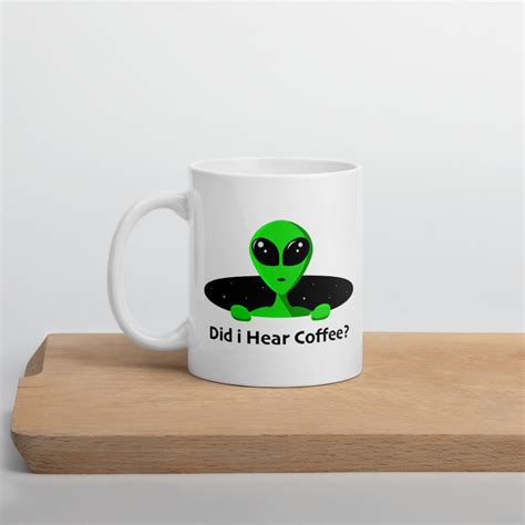 Alien Coffee Mug For Coffee Lovers Etsy