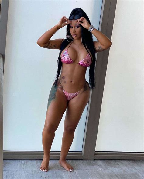 Cardi B Kicks Off The New Year With A Bikini Photo And Vow To Stop