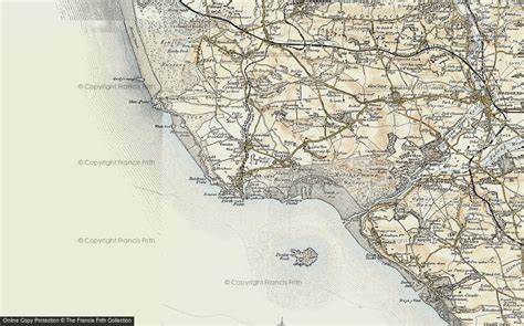 Historic Ordnance Survey Map Of Porthcawl 1900 1901