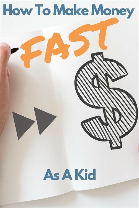 This method of making money playing games often includes spending some money up front: How To Make Money Fast As A Kid - HOWTOMAKEMONEYASAKID.COM