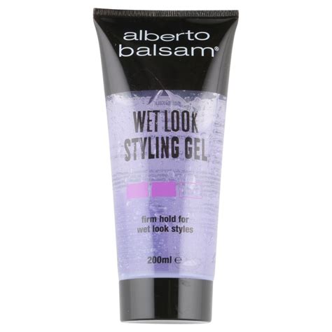 Hair gel wet hair sculpting gel paul mitchell hair conditioner moisturizer essentials image link super clean. Alberto Balsam Wet Look Styling Gel 200 ml - 11.95 kr
