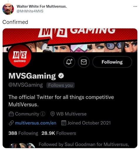 Multiversus Fans Think Game Director Is Teasing Addition Of Walter White