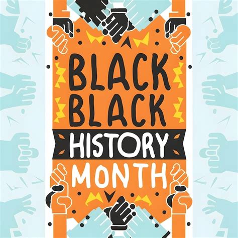 Premium Photo Black History Month Poster