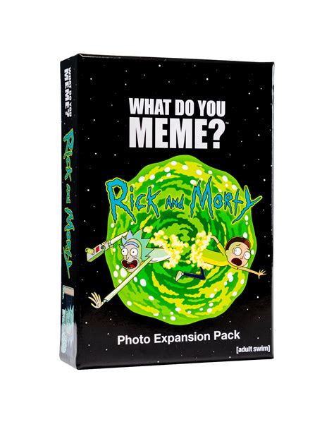 Rick And Morty Photo Expansion Pack By What Do You Meme Designed To Be
