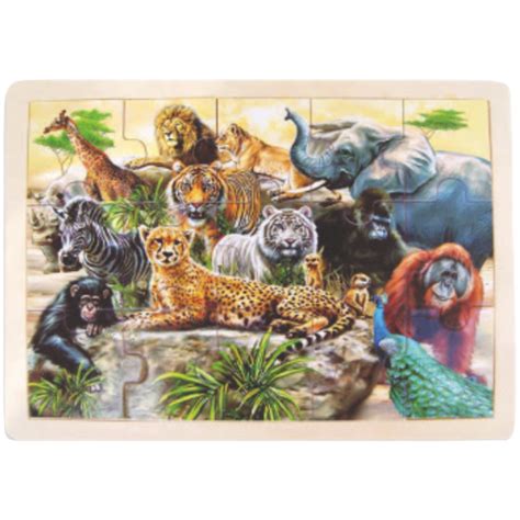 Puzzle Wild Animals School Products Australia