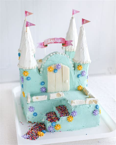 How To Make A Fairy Princess Castle Cake Sunshine Parties