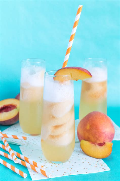 Sparkling Peach Floats Club Crafted