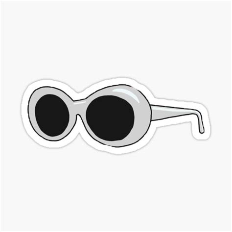 Clout Goggles Sticker For Sale By Fantigo Redbubble