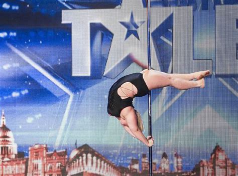 15st Pole Dancer Emma Haslam Wows Britains Got Talent Judges Celebrity News Showbiz And Tv