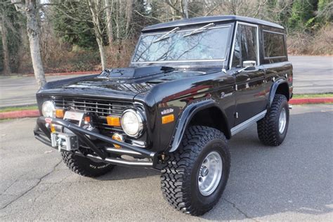 Modified 1970 Ford Bronco For Sale On Bat Auctions Sold For 90000