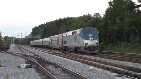 My Last Amtrak 204 Of My Day Running Northbound Past Spotsylvania Vre