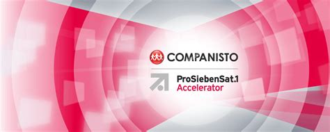Television is the basis of our success. ProSiebenSat.1 Accelerator Cooperates with Equity-Based