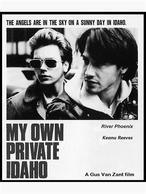 my own private idaho poster by callahan56 redbubble