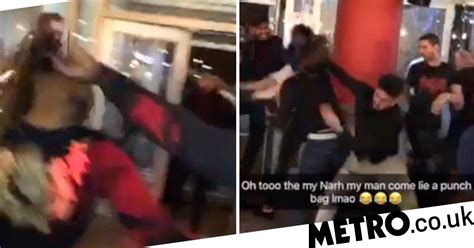 man knocked out three times in huge bar fight but just keeps getting up metro news