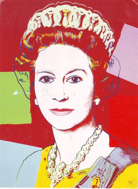 Queen Elizabeth 21 Andy Warhol Pop Art Andy Warhol Obra Elizabeth