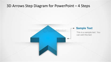 2003 01 Arrows Step Diagram For Powerpoint 9 Slidemodel
