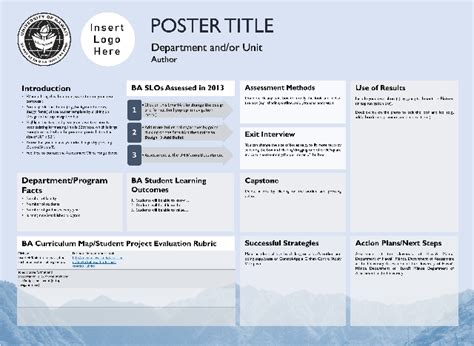 For my capstone poster, i wanted to hit the topic of self harm, and how it should not be glorified or seen as okay. Capstone Poster Template / University Of Hawaii At Manoa ...