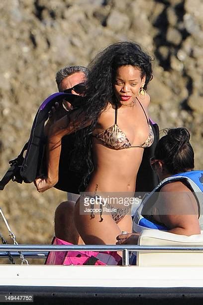 Rihanna Bathing Suit Photos And Premium High Res Pictures Getty Images
