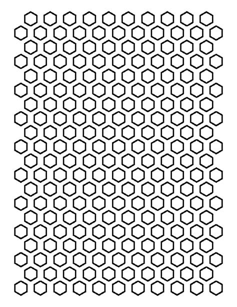 Printable 12 Inch Hexagon Template