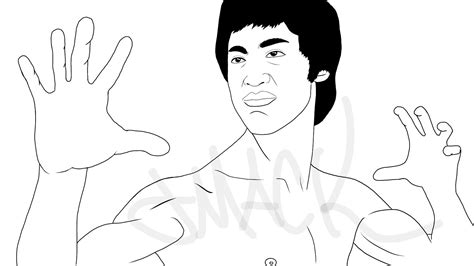 Bruce Lee Kung Fu Legend Pdf Jpeg Digital Art File Ap Etsy