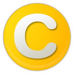 copyright copyright symbol yellow icon - Free Icons ...