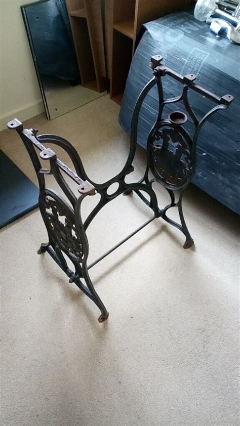 Singer Style Cast Iron Sewing Machine Stand Ideal For Refurbishment To