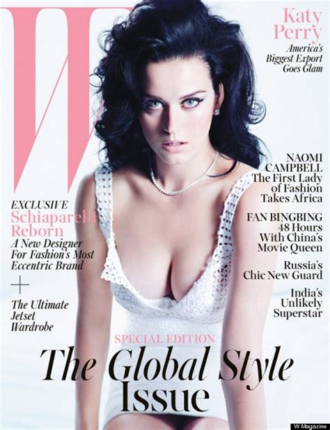 Katy Perry Smolders On W Magazine Cover As 60s Pinup Photos Huffpost