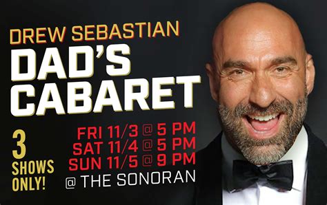 DREW SEBASTIAN DADS CABARET At The Sonoran Palm Springs Tickets