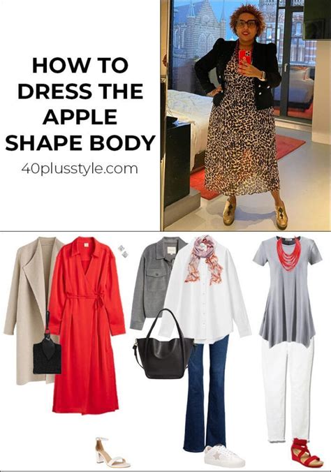 How To Dress The Apple Shape Body In 40plustyle Coms Fashion Guide