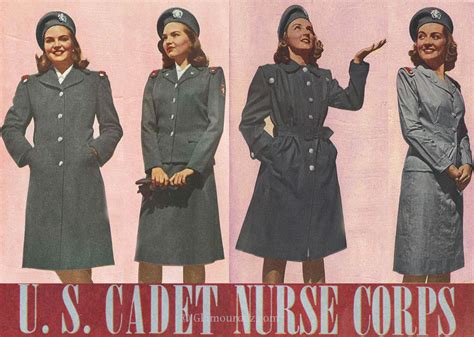 1940s Ww2 Nurse Uniform Fashions Glamour Daze