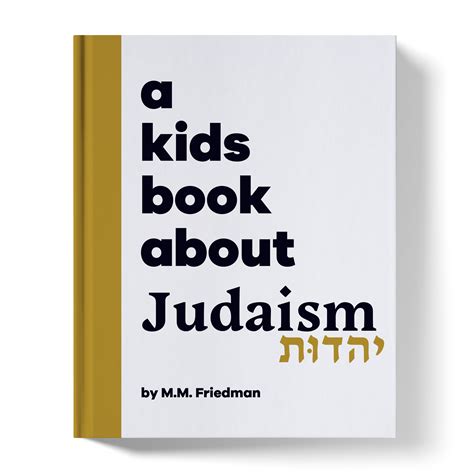 A Kids Book About Judaism