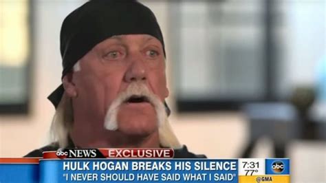 Hulk Hogan Denies Being Racist After Using The N Word On A Sex Tape Bbc News