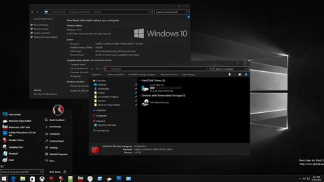 Windows 10 Black Edition тема для Windows 10