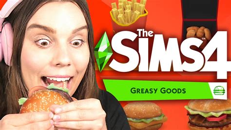 Buy Your Sims Fast Food In The Sims 4 Greasy Goods Cc Youtube